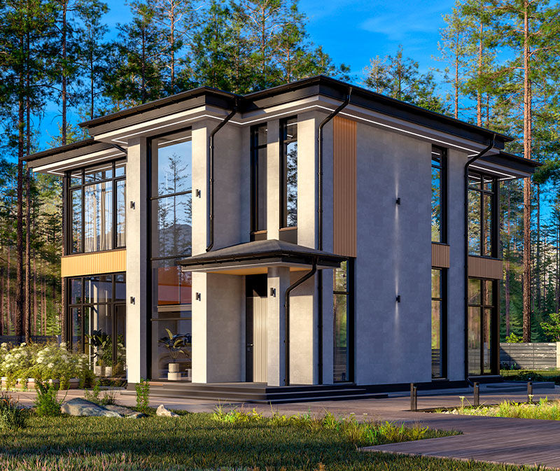 Загородный дом 1